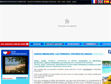 Tablet Screenshot of immobilier-republique-dominicaine.com